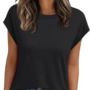 AUTOMET Womens Cap Sleeve Summer Tops T Shirts Business Casual Dressy Spring Fashion Outfits Cute Trendy Clothes 2025