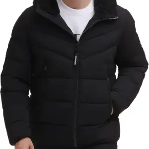 Calvin Klein Men's Snap Front Puffer Jacket